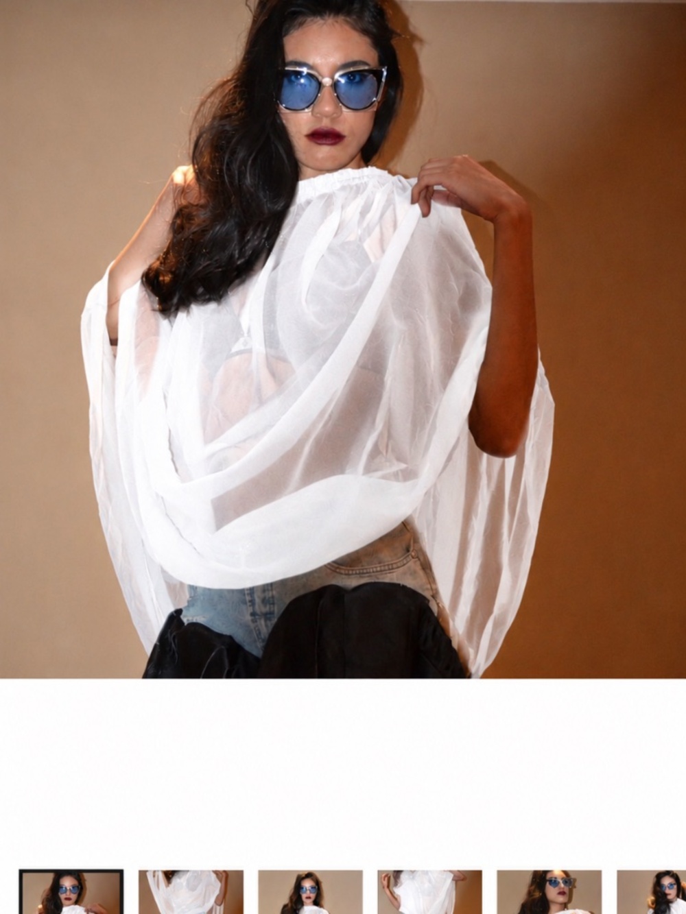 Sheer Beauty Summer Blouse